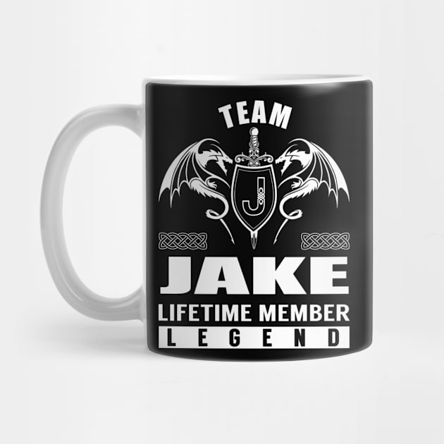 Team JAKE Lifetime Member Legend by Lizeth